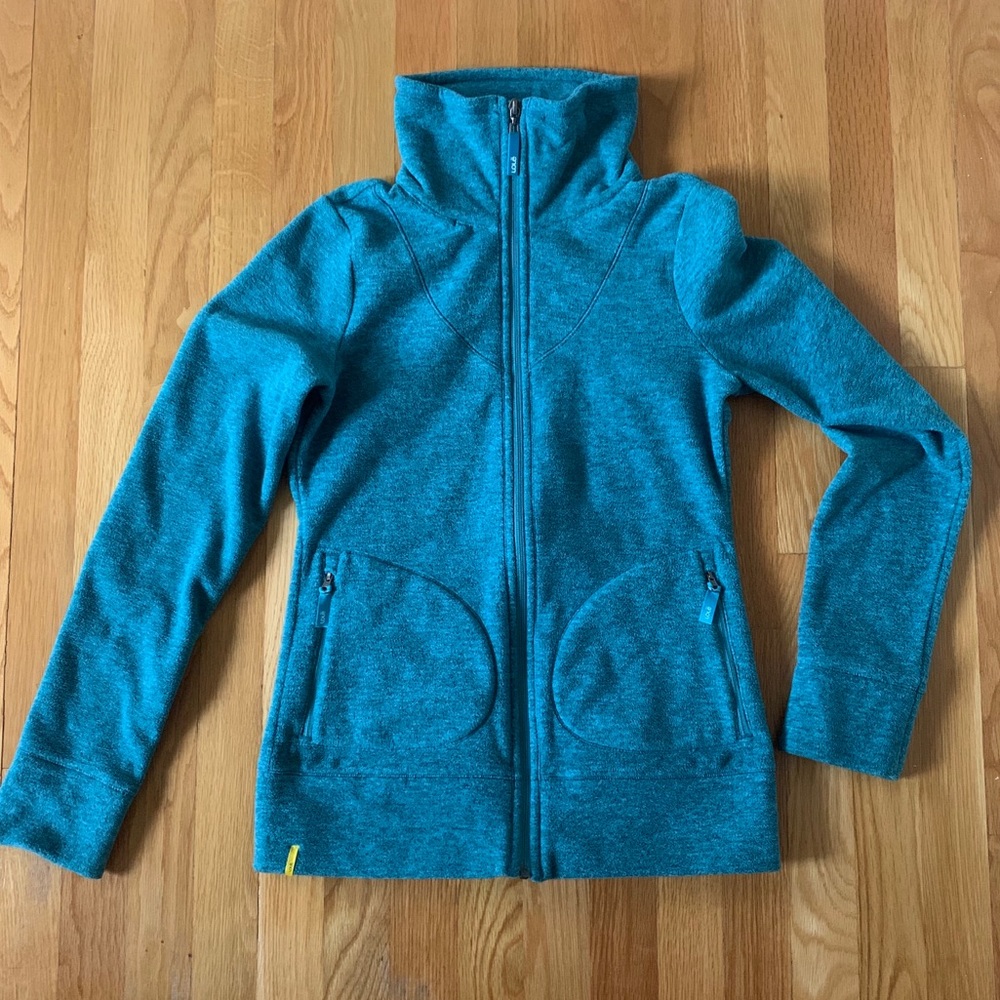 LOLË Teal Athletic Fleece